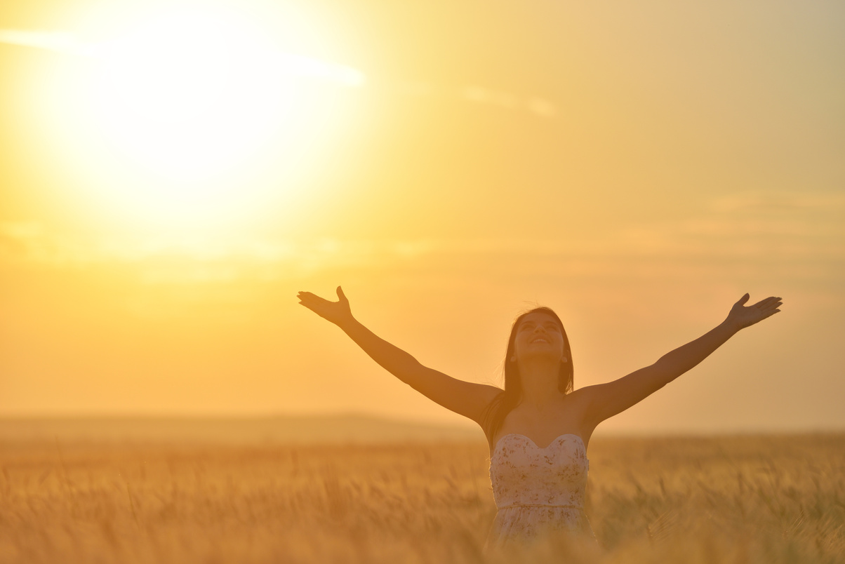 Woman Feeling Free